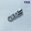 Cremallera YKK No. Cremallera de 5 dientes metálicos con cabezal de cremallera autoblocante en forma de arco para uso en bolsos, prendas de vestir y cremalleras de tapeta