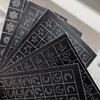 Adesivos para Nail Art Recortados Jato de Tinta Lua Borboleta Estrela de Cinco Pontas Estilo Francês Adesivos com Suporte Adesivo Modelo Decorações de Unha