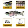 Nuevo mejor vendedor de Amazon señuelo de pesca multi-sección para carpa 11cm/22.5g minopo suministros de pesca