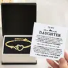 Pulsera de Corazón de Amor Hueca con Incrustaciones de Diamantes, de Larga Duración, No se Desvanece, de Gran Venta Transfronteriza, Accesorio Ideal para Regalar