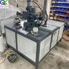 Máquina automática de puxar borda de tubo hidráulico com alimentação automática, máquina de flangear duto de ar de pequeno diâmetro, máquina de empurrar borda de tubo de aço, tubo de alumínio, tubo de cobre