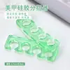 Venta Directa en Stock de Nuevos Separadores de Dedos del Pie de Silicona para Arte en Uñas, Separadores de Dedos de Manos y Pies, Herramientas y Suministros para Fijación de Aplicación de Esmalte