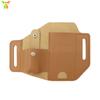 Brújula Portátil de Viaje para Exteriores con Cubierta Protectora, Accesorios Esenciales de Brújula para Supervivencia en la Naturaleza, Funda para Herramientas Montada en la Cintura