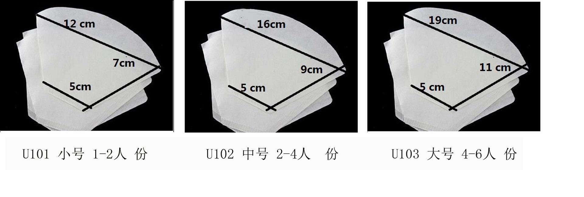 U形尺寸说明