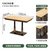 Juegos de Mesas y Sillas de Madera Maciza para Cadenas de Restaurantes, Asientos de Cabina para Restaurantes Cafetería, Tienda de Fideos, Tienda de Fideos de Arroz, Mesas y Sillas de Comedor para Uso Comercial