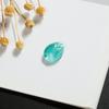 Han Yu borde esmalte de color lámina de plata pétalos de amor 13*16MM material antiguo DIY accesorios de joyería de esmalte de color venta al por mayor