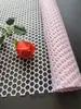 Tecido de malha xadrez, materiais para buquês criativos, papel de embrulho estilo coreano, malha para arte floral, suprimentos para floristas, materiais para floristas