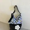 Bolsa de Bolinhas Super Popular Estilo Coreano para Mulheres 2026 Nova Bolsa Versátil de Ombro/Sob o Braço Mochila de Grande Capacidade Bolsa Simples para o Dia a Dia