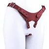 Pantalones Auxiliares para Usar Candado de Castidad Orissi Candado de Castidad Cb Lock Anillo Elástico Fijo Anticaída Cinturón de Cuero