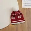 Gorros para Bebé Estilo Otoño e Invierno Gorros de Lana Rayados para Niños y Niñas, Moda Estilo Coreano Gorros Gruesos y Cálidos con Protección para las Orejas para Niños
