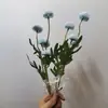 Flores Artificiales Azules de Gama Alta Decoración Suave para Interiores Paisajismo Flores Falsas Boda Hotel Decoración de Ingeniería Fabricante de Flores Artificiales Venta al Por Mayor