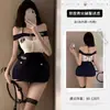 Lencería Sexy, Uniforme de Juego de Rol de Policeman de Puro Deseo, Atuendo Ajustado de Puro Deseo, Atuendo para Coquetear en Discotecas, Conjunto que Resalta el Trasero