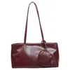 Bolso de Gran Capacidad con Textura de Alta Calidad para Mujer 2026 Otoño/Invierno Nuevo Estilo Moda Bolso de Hombro para el Trabajo Bolso Tote Versátil Informal
