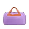 Compartimento Separado para Sapatos Bolsa de Viagem Portátil Leve Grande Capacidade Bolsa Esportiva Casual Separação de Seco e Úmido Nylon Resistente ao Desgaste Bolsa para Fitness