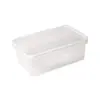 Caja de Conservación Sellada de PP de Grado Alimenticio, Caja de Almacenamiento para Refrigerador, Caja de Almacenamiento para Congelador y Refrigerador, Caja de Almacenamiento para el Hogar en la Cocina, Engrosada y Resistente a Altas Temperaturas