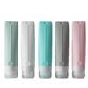 Set de Botellas Dosificadoras de Silicona de 80 ml Fábrica Fuente de Amazon Portátil para Viajes Superventas Transfronterizo
