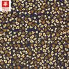 Tela impresa 21S otoño e invierno lindo color caramelo punto de onda estampado de leopardo ropa de mujer vestido de niño camisa de vestir tela para equipaje