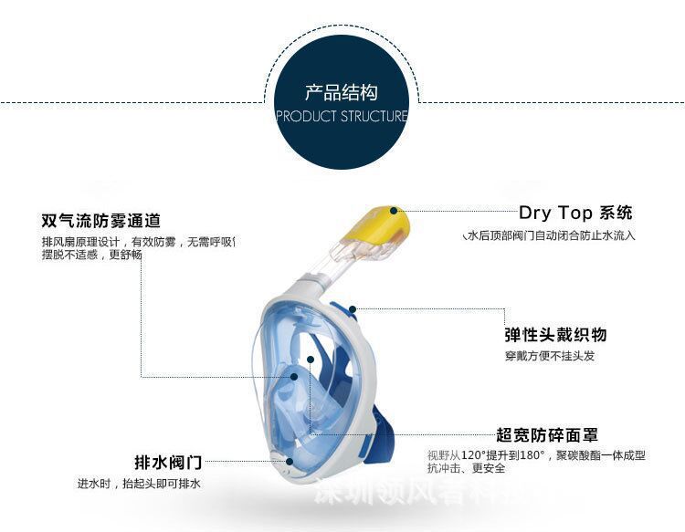潜水面罩
