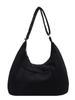 Bolso Dumpling Ins Bolso Cruzado Bolso Simple para Estudiante Trabajo Viajero Bolso Grande Bolso de Hombro Casual de Gran Capacidad para Mujer Otoño e Invierno