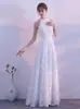 Vestido blanco largo para mujer, de lujo ligero y elegante, con cintura plisada, abertura y tirantes, corte ajustado y que favorece la figura