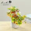 Planta Artificial Colgante Orquídea Bonsái, Decoración Creativa de Interior, Planta Artificial en Maceta de Amazon, Dropshipping