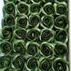 Fábrica de Origen Flor de Jabón de Tres Capas con Base Cabeza de Flor Rosa Simulada Flor de Agua Flor de San Valentín Cabeza de Flor Preservada