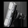 Cruz-border flash brilhante de economia de energia recarregável luz traseira da bicicleta ao ar livre noite anti-colisão luz de advertência acessórios fábrica atacado