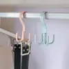 Gancho Rotatorio Creativo para el Hogar de Cuatro Garras Multifuncional Gancho para Bolsa de Armario Gancho de Plástico sin Clavos Gancho de Almacenamiento