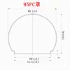 Atacado do Fabricante Difusor para Abajur LED, Abajur com Frente Espelhada, Abajur de PC, Acessórios para Lâmpada de Fonte de Luz Pontual