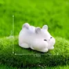 Figuritas de conejitos en miniatura, adorables, para crear encantadores microlandschafes, jardinería y decoraciones de bricolaje