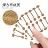 Parche Nasal Pequeño con Forma de Mancuerna, Parche Nasal Suave Elástico Autoadhesivo, Contracción Nasal, Nariz Ancha, Reparación de Nariz Grande, Parche Nasal Ortopédico