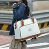 Nueva Bolsa de Viaje Transfronteriza con Ruedas para Viajes Cortos, Viajes Casuales, Bolsa de Gimnasio Expandible, Bolsa de Mano con Ruedas Universales, Gran Capacidad