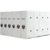 Archivo Compacto Inteligente para Habitación de Archivos Móvil Eléctrico Compacto Gabinete Almacén Inteligente Manual Manivela Archivo de Datos Fábrica