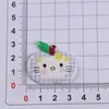 Venta Caliente Accesorios de Hueso de Gato Azul y Cachorro Accesorios para el Cabello Funda para Teléfono Celular Zuecos Material para Manualidades Fabricante Directo al Por Mayor