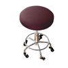Capa à Prova d'Água para Banqueta Redonda Preta Altamente Elástica Lavável Capa para Cadeira de Bar Giratória Capa para Cadeira Elevatória Capa para Cadeira Redonda