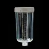Dispensador de Agua para Perros con Jaula Colgante, Botella de Agua tipo Bola para Lamer, Diseño de Boca que No Moja para Perros Pequeños y Medianos