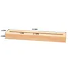 Luz de Noche Táctil de Madera DIY Base Acrílica Luminosa Luz de Noche de Madera de Caucho Base Luminosa LED Modelo de Carga