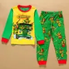 Ropa Nueva para Niños Manga Larga Niño Niño Bebé Dibujos Animados Manga Larga Avión Traje para Casa Pijama k212