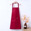Fábrica espessada grande avental fivela ajustável cozinha impermeável anti-manchas roupas de trabalho doméstico resistente à sujeira avental de catering