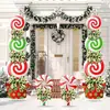 Nuevo letrero de suelo navideño con diseño de cachorro Grinch, letrero impermeable para césped de fiesta al aire libre, jardín
