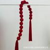 Colección Completa de Suministros para Decoración de Habitaciones de Boda, Accesorios para Escenarios, Cadenas de Bolas de Tela, Colgantes para Banquetes de Compromiso, Decoración de Pared de Fondo para Bodas