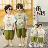Hanfu infantil, traje Tang estilo chinês para meninos, traje antigo para meninas, roupa tradicional chinesa de verão para performance no Dia das Crianças