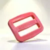 Fivela colorida de POM para mochila transfronteiriça com diâmetro interno de 25MM, fivela ajustável de encaixe de plástico de alta qualidade para bolsas e bagagens