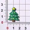 Nueva Crema de Pegamento Navideño Accesorios de Resina DIY Funda de Teléfono de Árbol de Navidad Materiales para Accesorios del Cabello Pegamento de Goteo Pegatina para Refrigerador