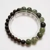 [Água parada corre funda] Pulseira de Cristal Verde Natural para Cabelo Feminina Mais Fácil de Combinar Clareamento Pulseira Avançada de Cristal Verde para Cabelo Atacado