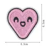 Parches de Animales de Dibujos Animados Bordados por Computadora Termoadhesivos Parches de Bordado Accesorios para Ropa Accesorios de Bricolaje Parches de Tela Bordada