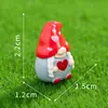 Nuevos Enanitos de Pareja Decoraciones de Pascua Accesorios Micro Paisaje Manualidades de Resina DIY Adornos para Coche
