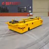 Carro Eléctrico Plano sin Rieles para Recorrido en Fábrica Controlado Remotamente con Tornillo de Manivela y Plataforma de Cadena para Uso en Transportador