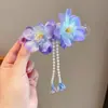 Presilha de bico de pato marrom de cachorro coreano, presilha elegante para coque torcido, presilha de cabelo volumizadora para a parte de trás da cabeça, acessório de cabelo de alta qualidade
