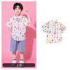 Disfraces de Actuación de Animación Infantil Uniformes de Clase de Escuela Primaria Trajes de Actuación Estilo Lindo de Jardín de Infancia Vestidos con Letras